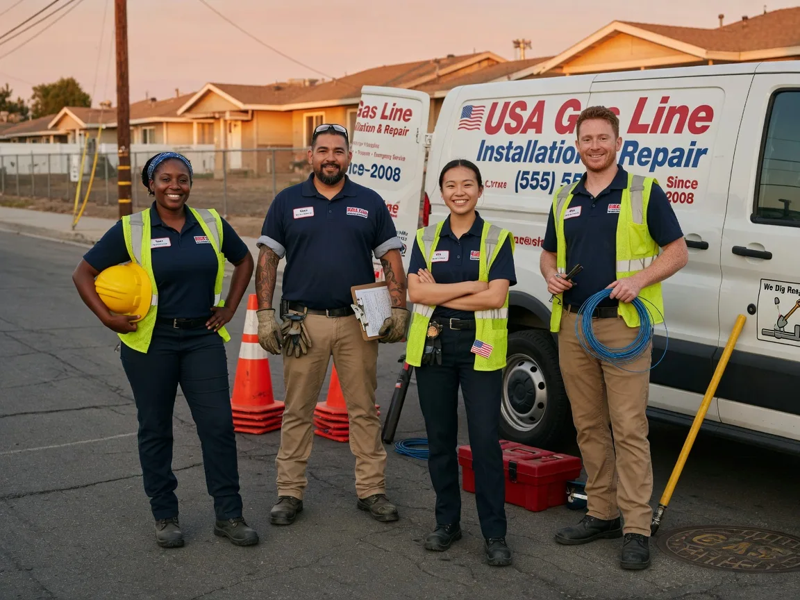 Gas Line Installation company in Bern, KS